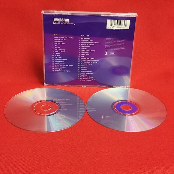 Wingspan Paul McCarthy Hits and History CD 2001 - Picture 9 of 9